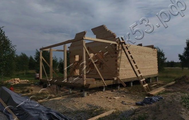 4 Брусовой дом ОД-85, 10x6 м, 60 М², Московская область, Раменский район, КП Континент (2)